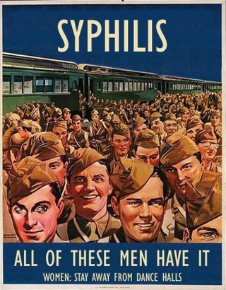 Illustration for article titled Anti-STD propaganda posters kept our boys' flagpoles clean